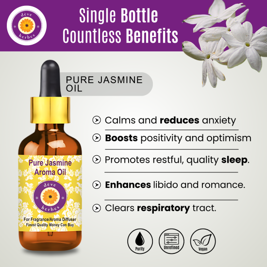 Pure Jasmine Aroma Oil 