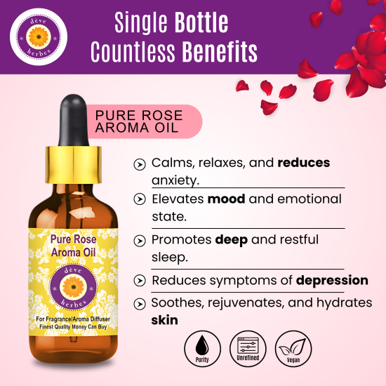 Pure Rose Aroma Oil 