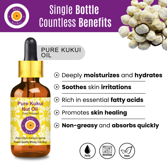 Pure Kukui Nut Oil