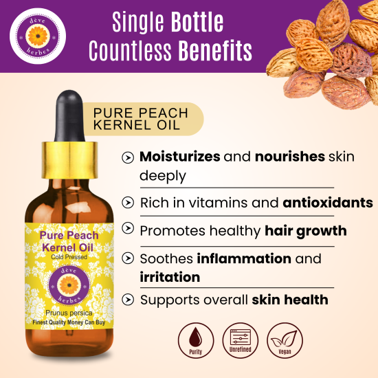 Pure Peach Kernel Oil 