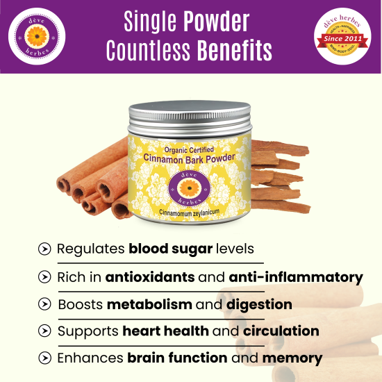 Pure Cinnamon Bark Powder