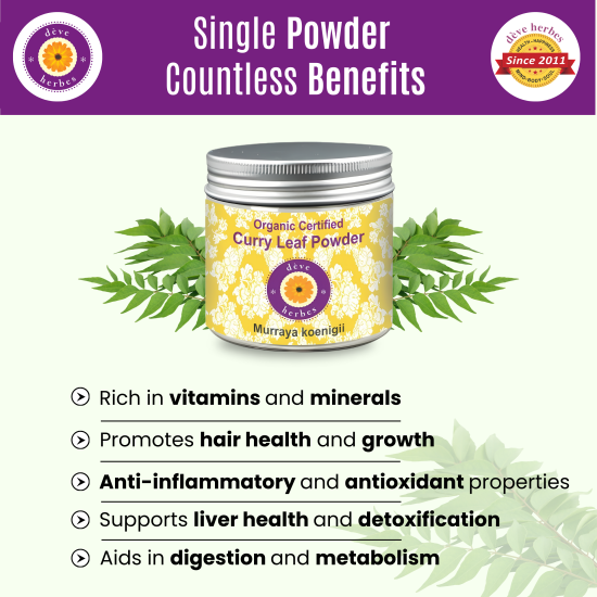 Pure Curry Leaf Powder