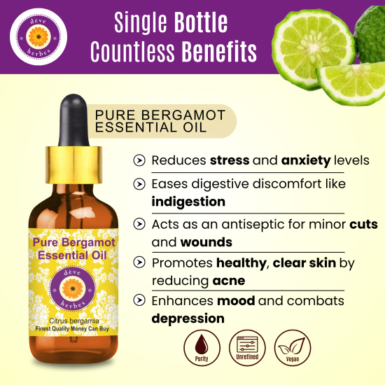 Pure Bergamot Essential Oil 