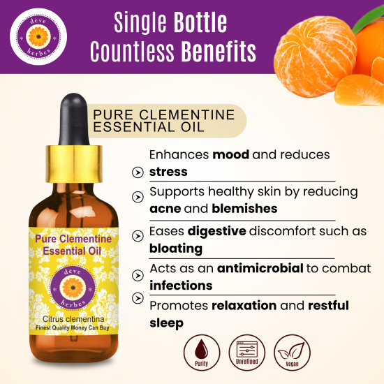 Pure Clementine Essential Oil 