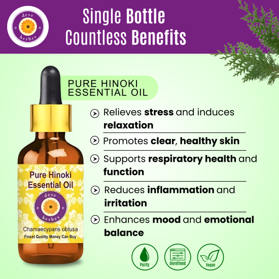 Pure Hinoki Essential Oil