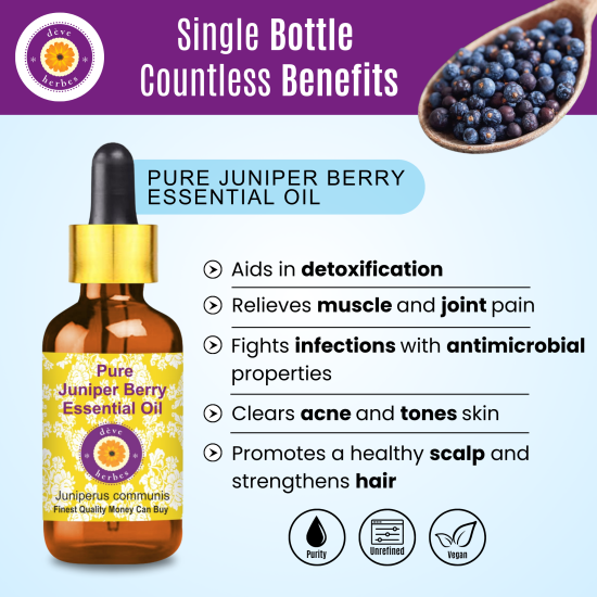 Pure Juniper Berry Essential Oil 