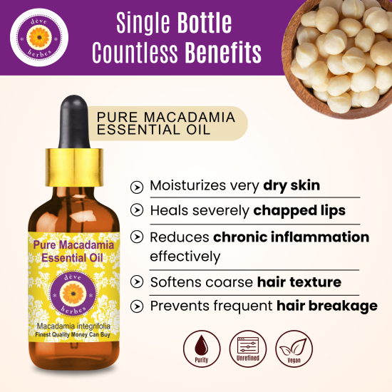 Pure Macadamia Essential Oil 