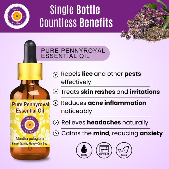 Pure Pennyroyal Essential Oil