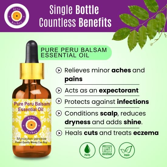 Pure Peru Balsam Essential Oil 