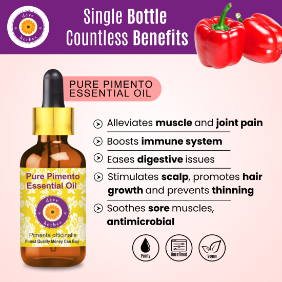 Pure Pimento Essential Oil