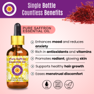 Pure Saffron Essential Oil 