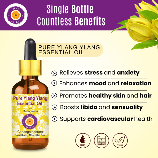 Pure Ylang Ylang Essential Oil