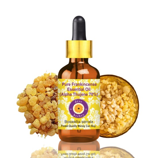 Pure Frankincense Essential (Alpha Thujene 70%) Oil - Boswellia serrata