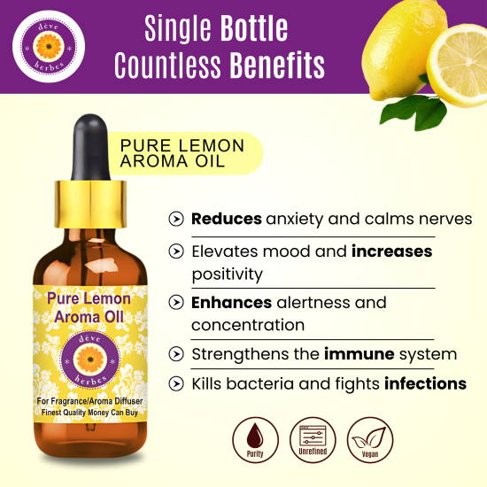 Pure Lemon Aroma Oil