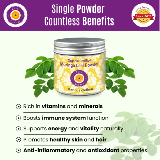 Pure Moringa Leaf Powder