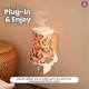 Plugin Ceramic Aroma Diffuser with Pure Mandarin Aroma Oil 15ml