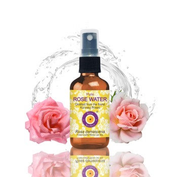 Pure Rose Water - World's Finest Rose Floral Water from Kannauj