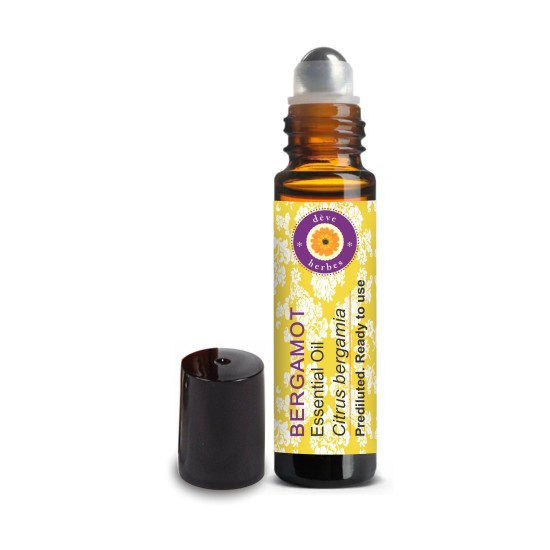 Bergamot Essential Oil Pre Diluted Roll-on Blend