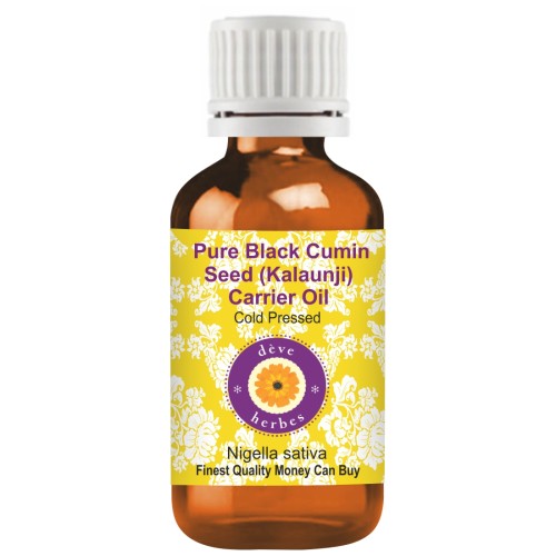 Black seed oil/ Black cumin seed oil/ Kalonji oil/ Nigella sativa oil -  50ml Essential Oils