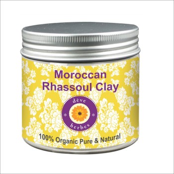 Moroccan Rhassoul Clay from the Atlas Mountains 100% Organic Pure & Natural 100 gm